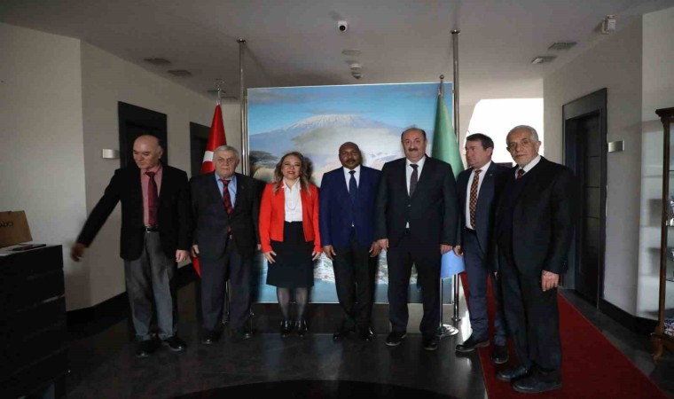 ASATUF Heyeti, Tanzanya Büyükelçiliğini ziyaret etti