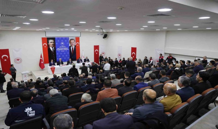 Bakan Yumaklı destek ödemelerini Muştan duyurdu