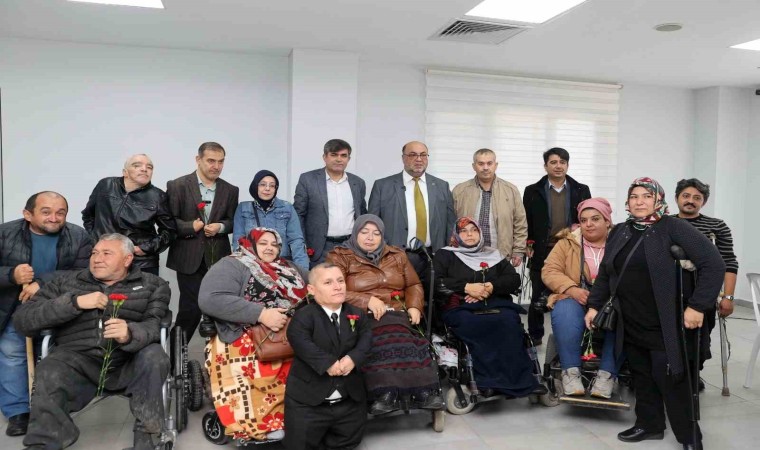 Başkan Akpınar, engellilerle buluştu