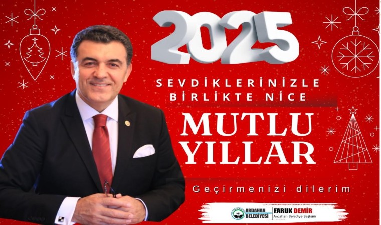 Başkan Demirden yeni yıl tebrik mesajı