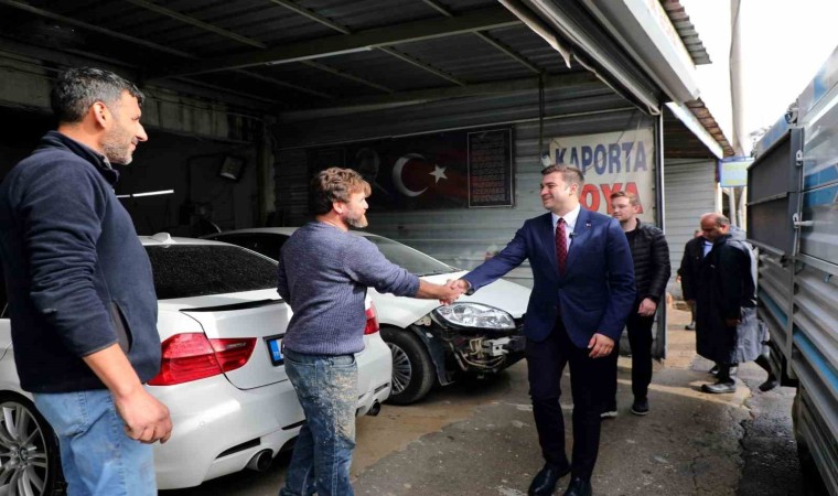 Başkan Mandalinci Turgutreis Sanayisini ziyaret etti