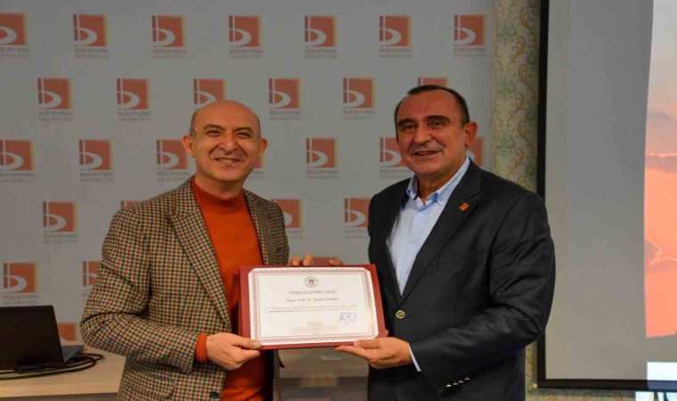 BŞEÜde Türkiyedeki Yenilenebilir Enerji Kaynakları Seminerini düzenlendi