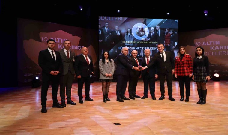 Büyükçekmece Belediyesinin 2 projesine Altın Karınca Ödülü