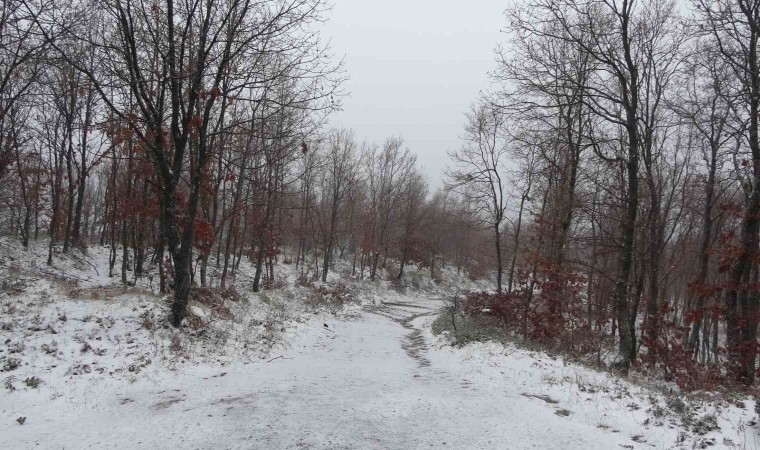 Çanakkalenin yüksekleri beyaza büründü