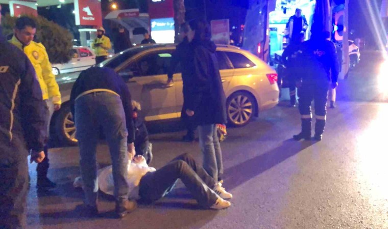 Çorluda trafik kazası: 1 yaralı