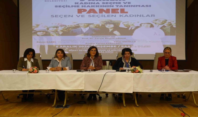 Denizli Kadın Meclisinden ‘Seçen ve Seçilen Kadınlar paneli