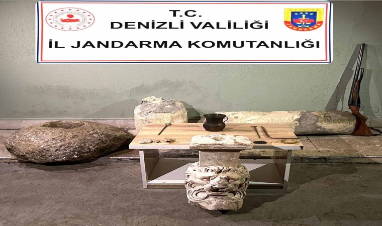 Denizlide Bizans ve Roma dönemine ait çok sayıda tarihi eser ele geçirildi