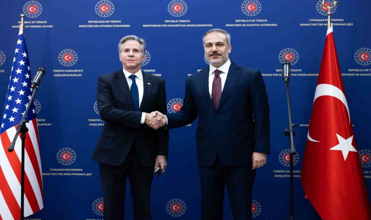 Dışişleri Bakanı Fidan, ABDli mevkidaşı Blinken ile görüştü