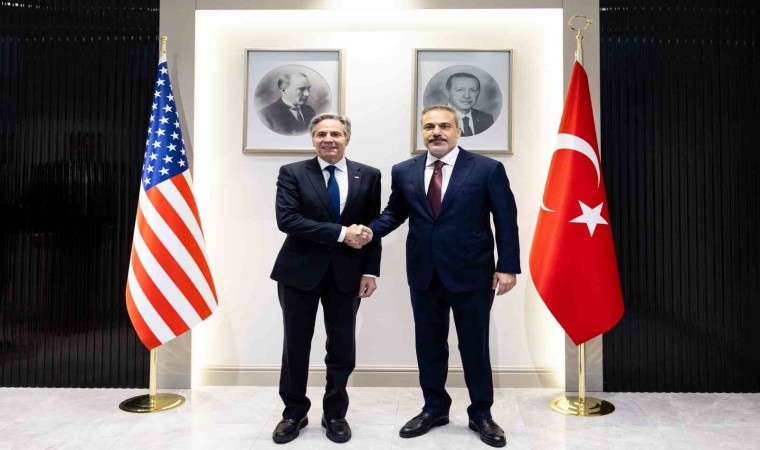 Dışişleri Bakanı Fidan ile ABD Dışişleri Bakanı Blinkenın görüşmesi başladı.