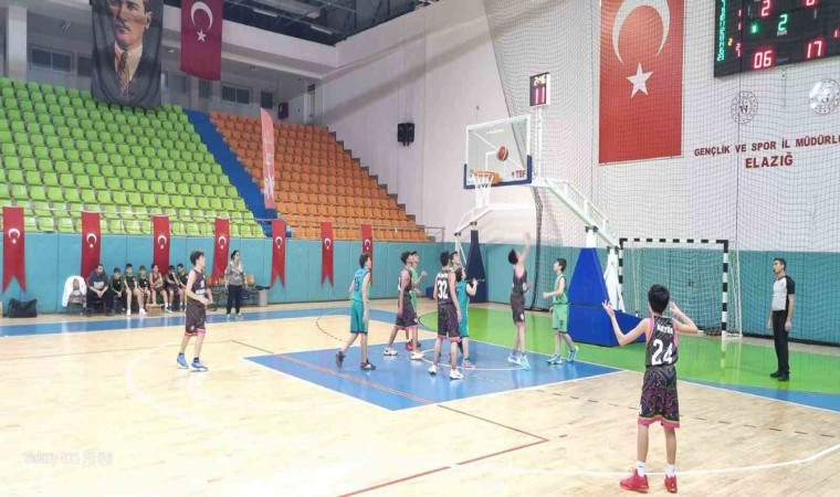 Elazığda basketbol U14 yerel lig mücadelesi sona erdi