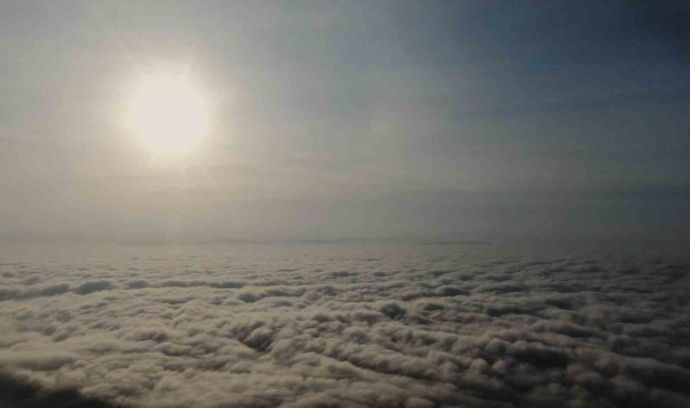 Elazığda sis denizi: Havadan kaydedilen görüntüler hayran bıraktı