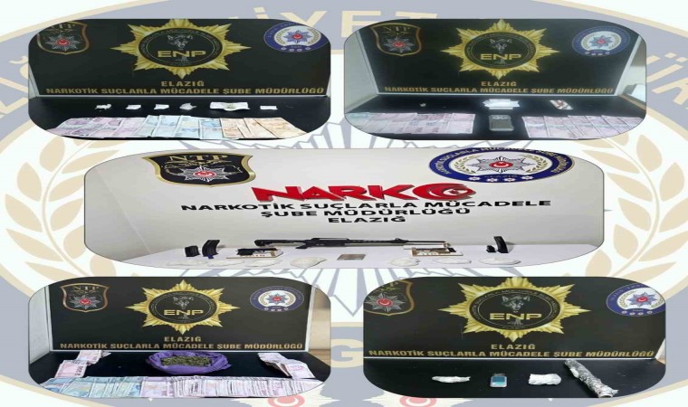 Elazığda sokak satıcılarına operasyon: 12 gözaltı