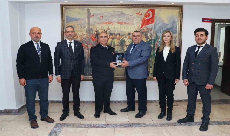 EMŞAV İl Yönetimi, Eskişehir Jandarma Komutanlığını ziyaret etti