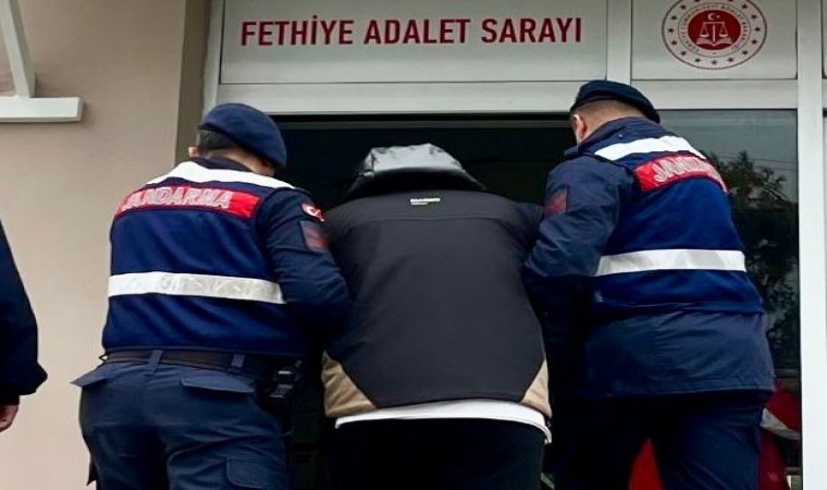 Fethiyede 10 yıl hapis cezası ile aranan şüpheli yakalandı