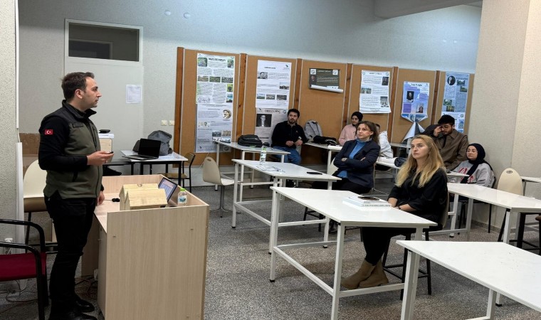 Geleceğin mimarlarına Düzcedeki ormancılık faaliyetleri anlatıldı