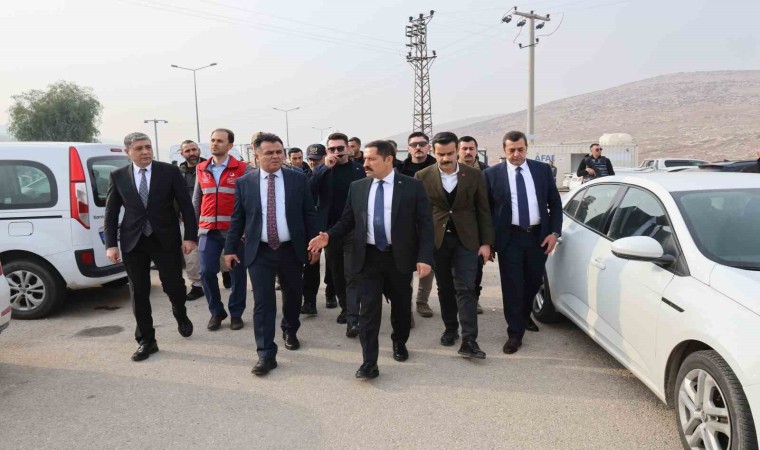 Hatay Valisi Masatlı, Cilvegözü Sınır Kapısında inceleme yaptı