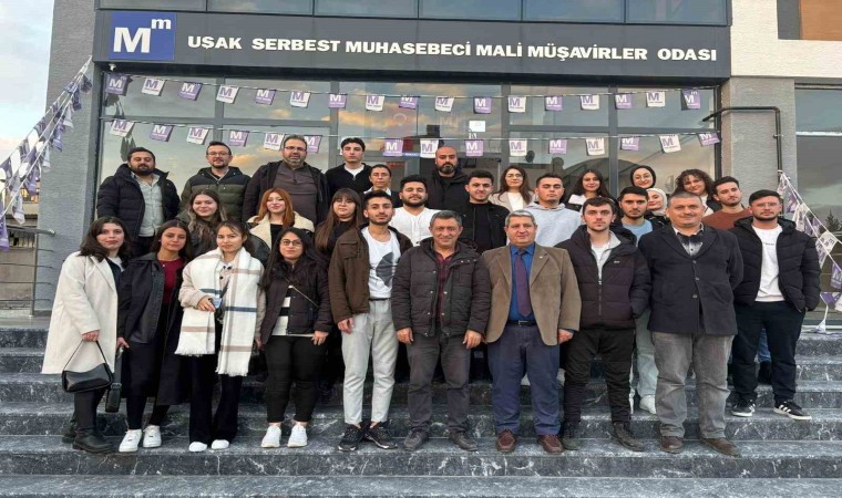 Hisarcık MYOdan Uşak Serbest Muhasebeci Mali Müşavirler Odasına teknik gezi