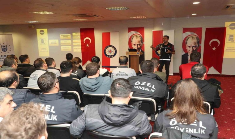 “KAAN Uygulaması çerçevesinde 352 özel güvenlik görevlisine eğitim verildi