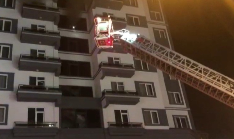 Kahramanmaraşta dairede çıkan yangın korkuttu