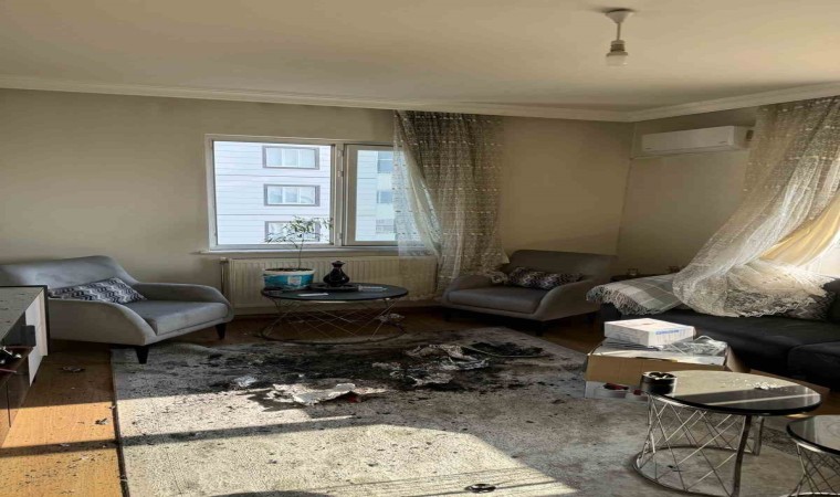 Kahramanmaraşta ikamet yangını