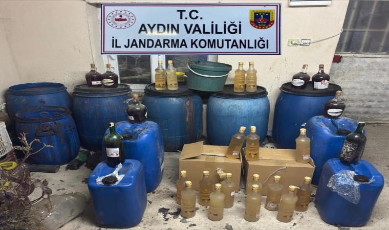 Karacasuda sahte içki operasyonu