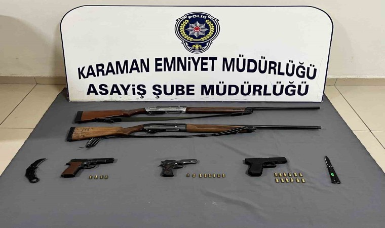 Karamanda asayiş uygulaması: 14 tutuklama