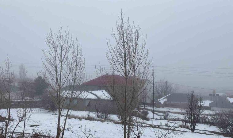 Karlıovada sis etkili oldu