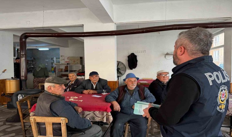 Karpuzluda polis ekipleri dolandırıcılığa karşı vatandaşları uyardı