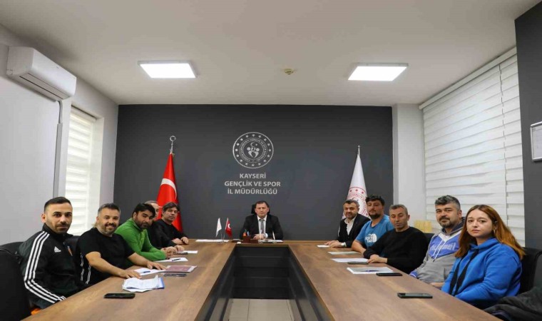 Kayseride Kayak Planlama Toplantısı yapıldı