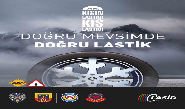 Kırşehirde kış lastiği zorunluluğu başladı