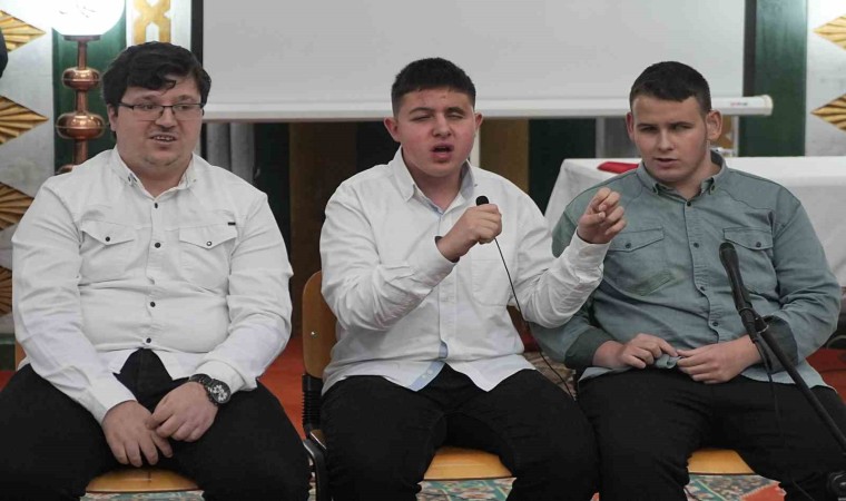 Kuran-ı Kerim okumak için engel tanımadılar...