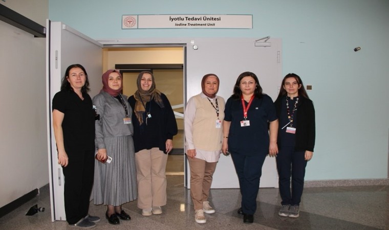 Kütahya Şehir Hastanesinde İyotlu Tedavi Ünitesi hizmete girdi