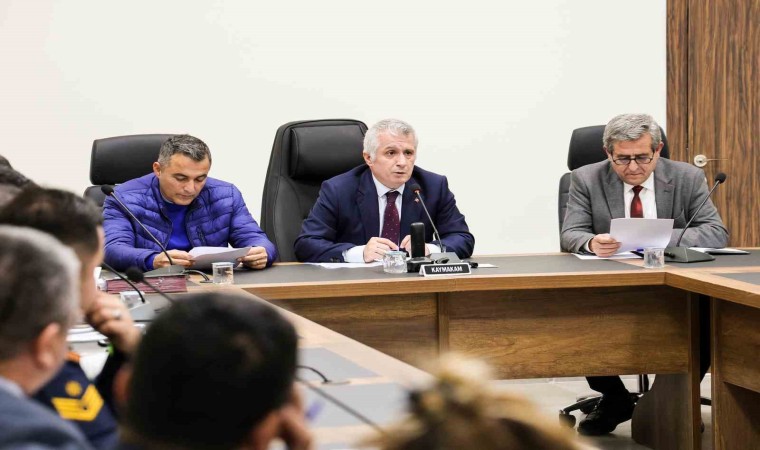 Manavgatta Afet ve Acil Durum toplantısı