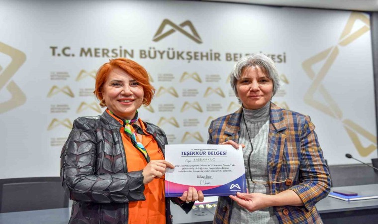 Mersin Büyükşehir Belediyesinde 47 memur şef kadrosuna yükseldi