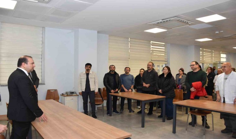 Müdür Şenkul, Nazillide sağlık çalışanlarıyla bir araya geldi