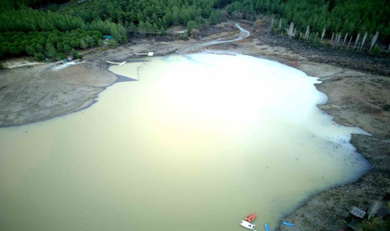 Muğladaki yağışlar Ula Göletinin su seviyesini yükseltti