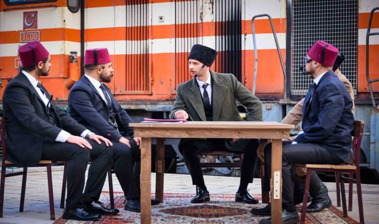 Mustafa Kemal Atatürkün Bilecike gelişi canlandırıldı