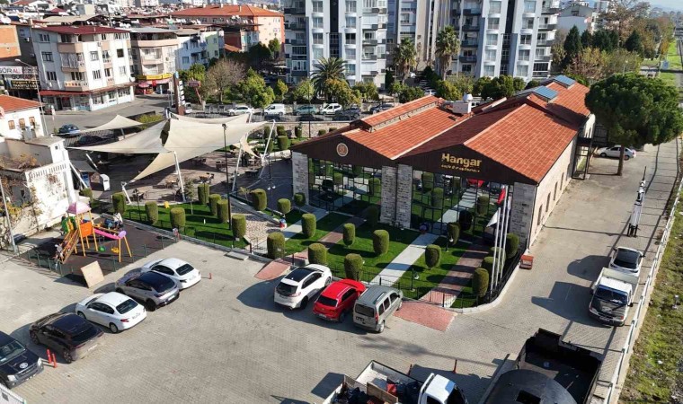 Nazilli Belediyesi Hangar Kafeyi yeniledi
