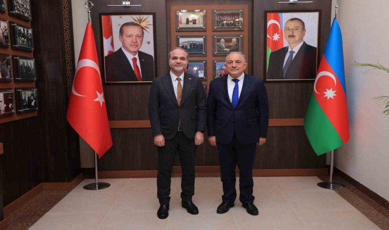 Rektör Usludan Türkiye-Azerbaycan Üniversitesi Ziyareti