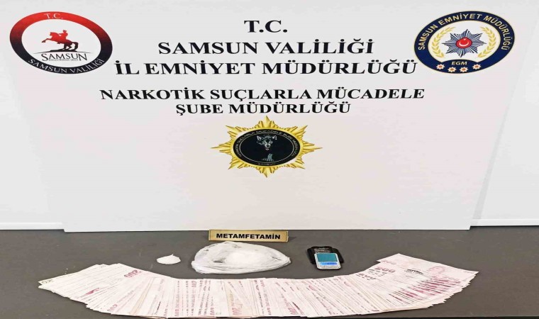Samsunda metamfetamin ele geçirildi