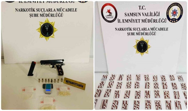Samsunda uyuşturucu operasyonu: 3 gözaltı