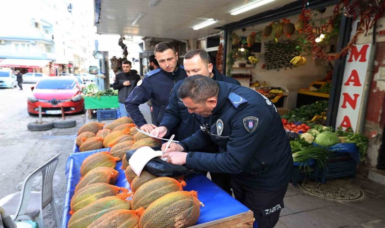 Şehzadelerde kaldırım işgallerine karşı sıkı denetim