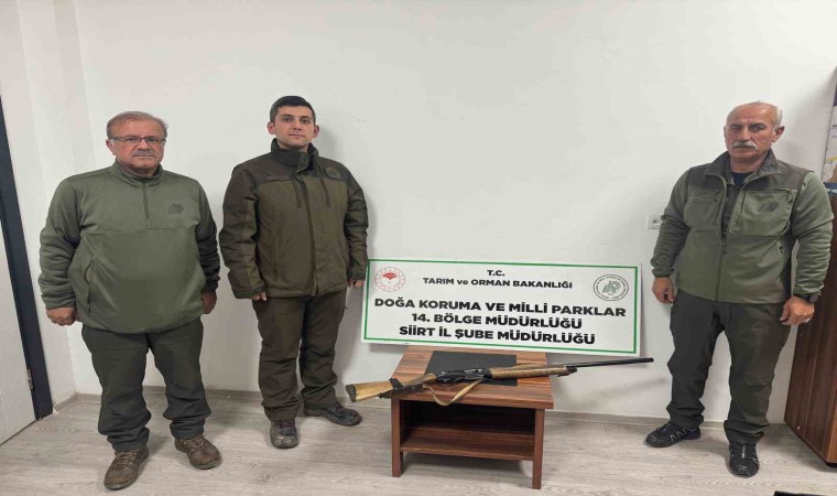 Siirtte kaçak avcılara 75 bin TL ceza kesildi
