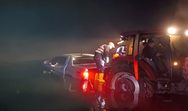 Soğuk suya dalınca ayıldı