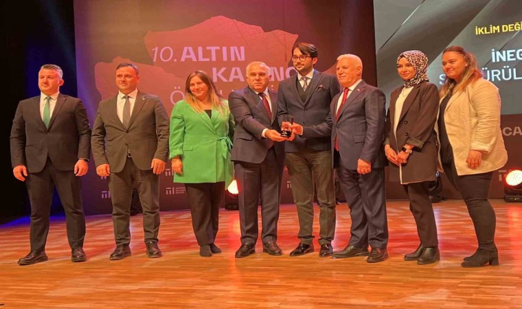 “Sürdürülebilir Hava Kalitesi Ölçüm Ağı Projesi” İnegöle ödül getirdi