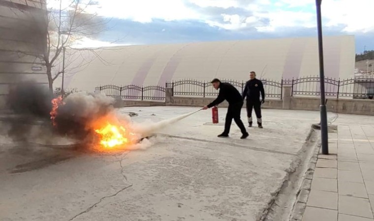 Tavşanlı Ağız ve Diş Sağlığı Merkezinde 2024 acil durum tatbikatı gerçekleştirildi