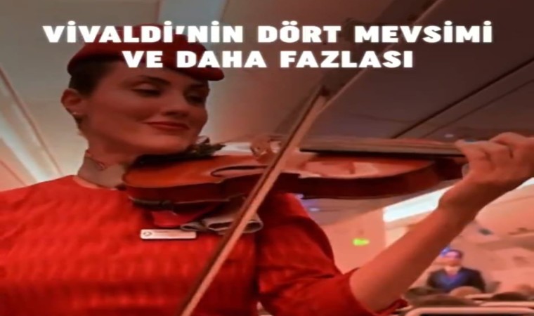 THYnin Sidney uçuşunda kabin memurları yolculara mini konser verdi