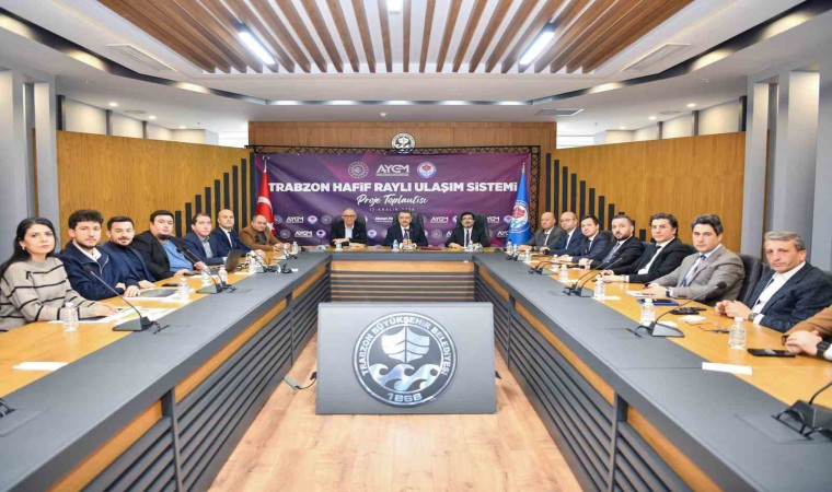 Trabzonda hafif raylı sistem için ‘Bismillah denildi