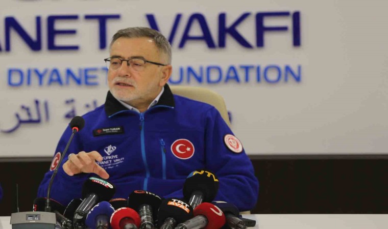 Türkiye Diyanet Vakfı Genel Müdürü Turan: “Suriyede 13 bin briket ev inşa ettik”