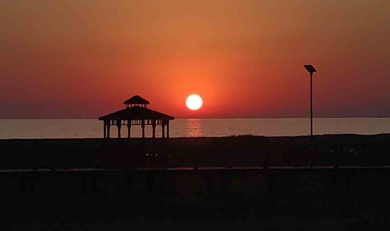 Vanda eşsiz günbatımı